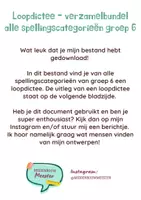 Voorbeeld - Loopdictee verzamelbundel groep 6 - Pagina 1