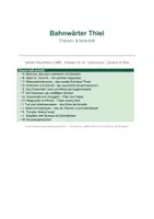 Vorschau - Arbeitsblätter - Bahnwärter Thiel: Themen- & Motivheft | Schuld & Wahnsinn | Mensch vs Maschine | Industrialisierung, Determinismus | Gerhart Hauptmann - Seite 1