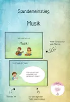 Vorschau - Präsentationen/Tafelbilder - Musik: Stundentransparenz/ Stundeneinstieg - Deckblatt