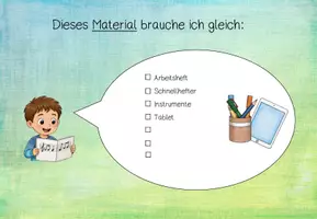 Vorschau - Präsentationen/Tafelbilder - Musik: Stundentransparenz/ Stundeneinstieg - Seite 3