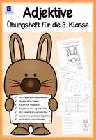 Vorschau - Unterrichtsreihen - Adjektive (Wiewörter) - Übungsheft für die 3. Klasse - Seite 1