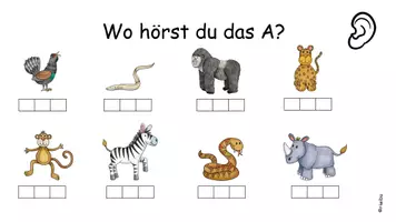 Vorschau - Arbeitsblätter - Buchstaben Übungsheft A und a Anfangsunterricht - Seite 3