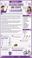 Vorschau - Spiele - 🥽📖👨🔬Gegenstände, Stoffe und ihre Eigenschaften 🧪⚗️👩🔬 - Deckblatt
