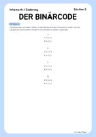 Vorschau - Arbeitsblätter - Binärcode & Dualsystem verstehen: Wie der Computer zählt (Stationenlernen / Arbeitsblatt mit Lösungen) - Seite 3