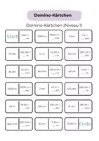 Vorschau - Spiele - Größen umrechnen – Domino-Bundle (differenziert) Klasse 5 - Seite 3