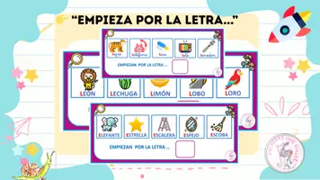 Vista previa - Hojas de trabajo - EMPIEZAN POR LA LETRA... - Portada
