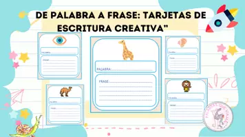 Vista previa - Hojas de trabajo - PALABRAS - Portada