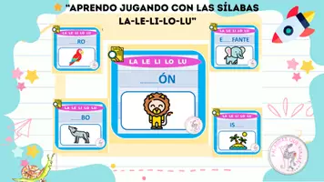 Vista previa - Hojas de trabajo - COMPLETAR PALABRAS CON LA LE LI... - Portada