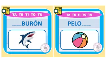Vista previa - Hojas de trabajo - COMPLETAR LAS PALABRAS CON TA TE TI... - página 3
