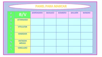 Vista previa - Hojas de trabajo - BARCOS REGLAS DE ORTOGRAFÍA PROFESIONES B/V - página 3