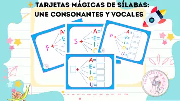 Vista previa - Hojas de trabajo - consonantes - Portada