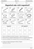 Vorschau - Arbeitsblätter - Magnetismus Lernmalbuch Klasse 5–6 - Seite 3