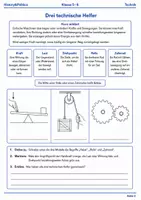 Vorschau - Arbeitsblätter - Technik im Alltag Lernmalbuch Klasse 5–6 - Seite 1