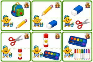 Vista previa - Unidades / Secuencias / Situaciones de Aprendizaje - Yo tengo… ¿Quién tiene? Objetos del colegio. Juego de vocabulario. Infantil y Primaria. Back to school - página 3