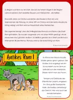 Vorschau - Aufgabenkarten - Römer | Antikes Rom Wissenskartei - Seite 2