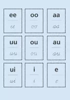 Voorbeeld - Letterkaartjes - veilig leren lezen zoemversie - Voorblad