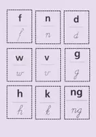 Voorbeeld - Letterkaartjes - veilig leren lezen zoemversie - Pagina 3