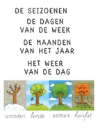 Voorbeeld - Weekkalender - dagen van de week + seizoenen - Voorblad