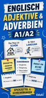 Vorschau - Arbeitsblätter - Englisch: Adjektive & Adverbien (A1/A2) – Der große Spickzettel & Schreibübungen - Deckblatt