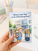 Vorschau - Arbeitsblätter - Leseverstehen & Schreibanlässe (Klasse 4-6) - Booklet zum Ausdrucken - Nimos erster Schultag - Deckblatt
