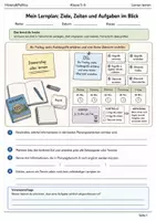 Vorschau - Arbeitsblätter - Lernplan Arbeitsheft Klasse 5–6 - Deckblatt