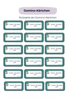 Vorschau - Spiele - Domino – Zeitangaben umrechnen | Differenziertes Mathe-Spiel Klasse 5 - Seite 3
