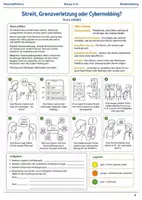 Vorschau - Arbeitsblätter - Cybermobbing stoppen Lernmalbuch Klasse 5–6 - Seite 1