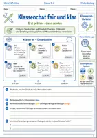 Vorschau - Arbeitsblätter - Klassenchat fair und klar Klasse 5–6 - Deckblatt