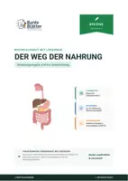 Vorschau - Stundenentwürfe - Biologie: Verdauung: Der Weg der Nahrung - Klasse 5/6 - Deckblatt