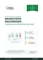 Vorschau - Stundenentwürfe - Biologie: Nährstoffe nachweisen - Klasse 5/6 - Deckblatt