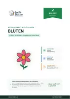 Vorschau - Stundenentwürfe - Biologie: Blüten: Aufbau und Funktion - Klasse 5/6 - Deckblatt