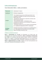 Vorschau - Stundenentwürfe - Biologie: Blüten: Aufbau und Funktion - Klasse 5/6 - Seite 1