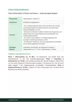 Vorschau - Stundenentwürfe - Biologie: Bestäubung /Befruchtung von Pflanzen - Klasse 5/6 - Seite 1