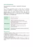 Vorschau - Stundenentwürfe - Biologie: Dünndarm - Klasse 5/6 - Seite 1