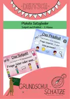 Vorschau - Poster - Plakate Subjekt und Prädikat - Deckblatt