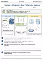 Vorschau - Arbeitsblätter - Fachbegriffe Arbeitsheft Klasse 5–6 - Deckblatt