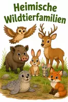 Vorschau - Bildkarten - Legematerial_Tierfamilien_Wildtiere_heimische_Tierarten - Deckblatt
