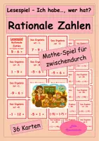 Vorschau - Stundenentwürfe - Materialpaket: Lesespiele für den Mathematikunterricht (Klasse 5 bis 8) - Seite 1