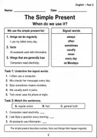 Vorschau - Arbeitsblätter - Simple Present KI Klasse 5 - Seite 2