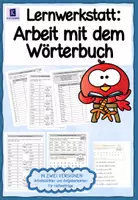 Vorschau - Unterrichtsreihen - Arbeit mit dem Wörterbuch - Lernwerkstatt in zwei Versionen - Seite 1