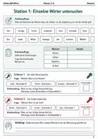 Vorschau - Arbeitsblätter - Wortarten und Satzglieder Rätsel Klasse 5–6 - Seite 3