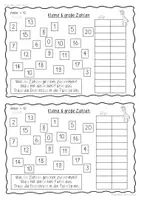 Vorschau - Unterrichtsreihen - Analogieaufgaben Arbeitsheft ZR 20 – Addition & Subtraktion verstehen (Mathe Klasse 1/2, differenziert) - Seite 3