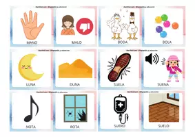 Vista previa - Unidades / Secuencias / Situaciones de Aprendizaje - PARES MÍNIMOS: N, R, D, L - página 1