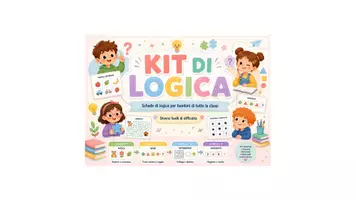 anteprima - Esercizi - A TUTTA LOGICA (schede di logica per tutte le classi) - Pagina di copertina