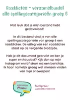 Voorbeeld - Raaddictee - verzamelbundel groep 6 - Pagina 1