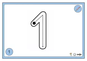 Vorschau - Präsentationen/Tafelbilder - Digitale Tafelbilder zur Zahleinführung 1-10 - Seite 3