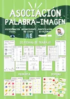 Vista previa - Unidades / Secuencias / Situaciones de Aprendizaje - ASOCIACIÓN PALABRA-IMAGEN - Portada