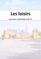 Vorschau - Arbeitsblätter - Französisch: Unité - Loisirs et activités quotidiennes - Deckblatt