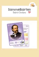 Vorschau - Spiele - Komponisten-Sammelkarte: Bedrich Smetana - Deckblatt