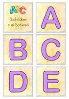 Vorschau - Spiele - ABC Alphabet Buchstabenkarten - Seite 3